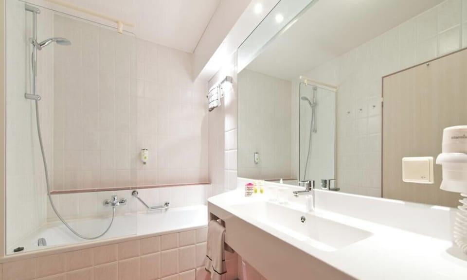 Refresh with a long soak and bright vanity lighting.