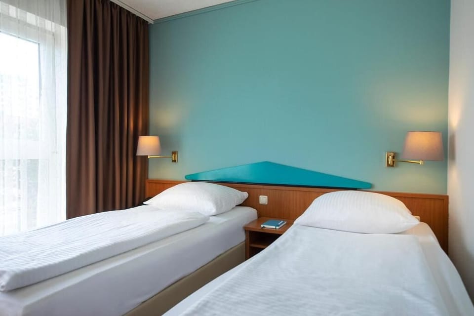 Stretch out comfortably with separate beds for restful sleep.