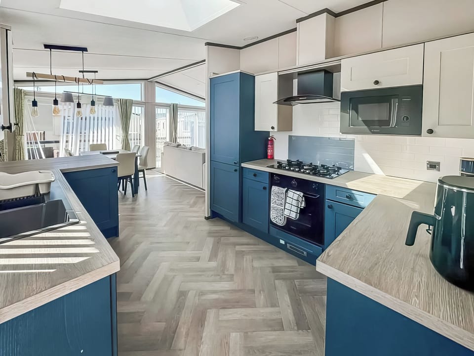 Open plan living space | Monaco Duo - Golden Gate Holidays, Towyn