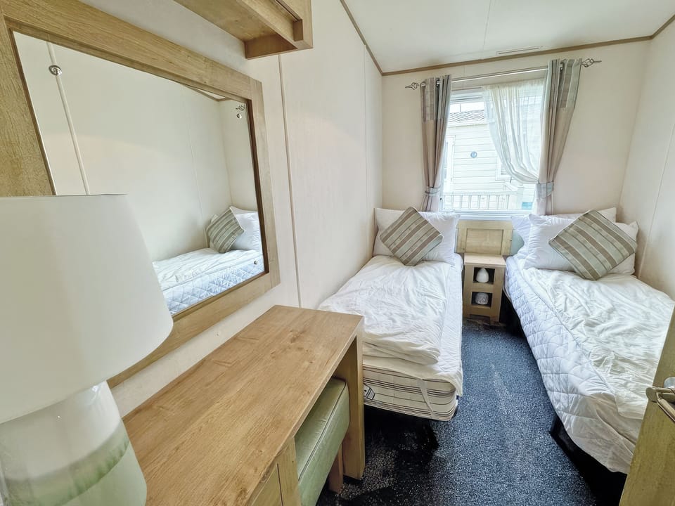Twin bedroom | ABI Westwood - Golden Gate Holidays, Towyn