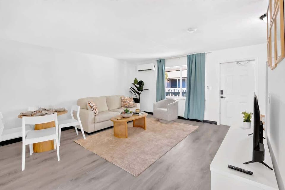 Relax in the comfortable living room, the perfect place to unwind after a day of exploring.