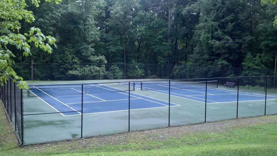 Tennis Courts located on Riverview Dr. 