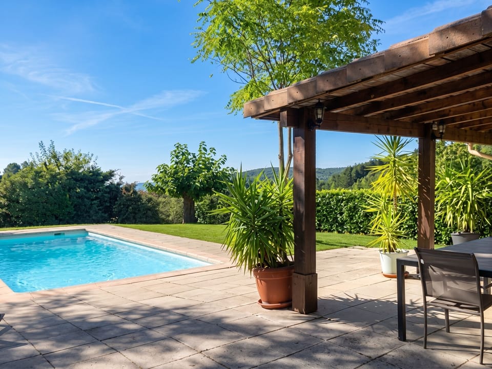 Swimming pool view