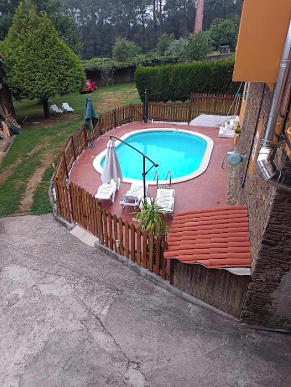 Swimming pool view