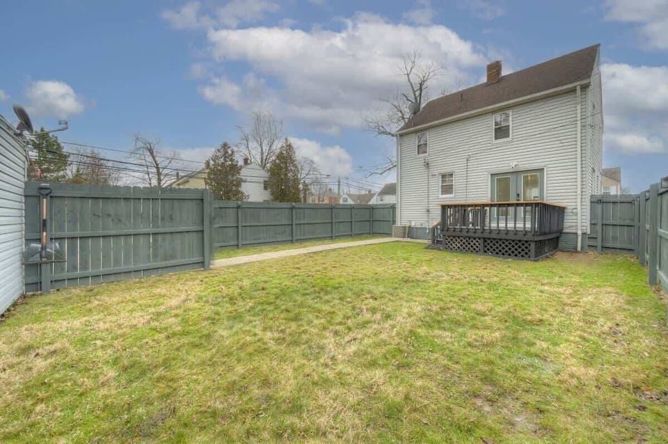 Backyard retreat w/ deck access & room to relax outdoors
