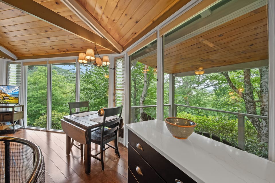 Enjoy the Wooded Setting from Every Corner