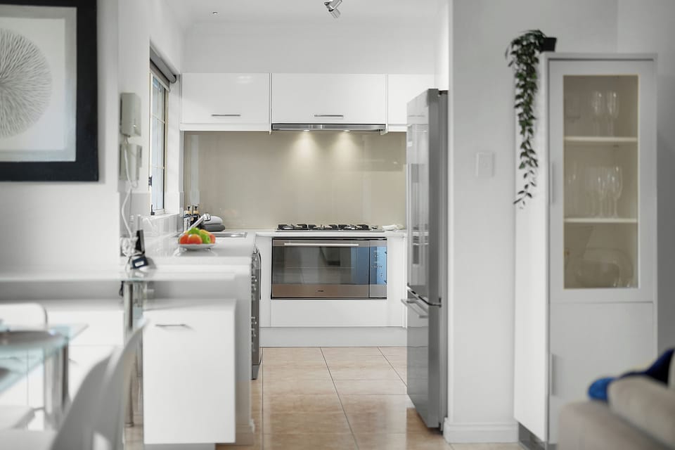 Enjoy a spacious kitchen with modern appliances.