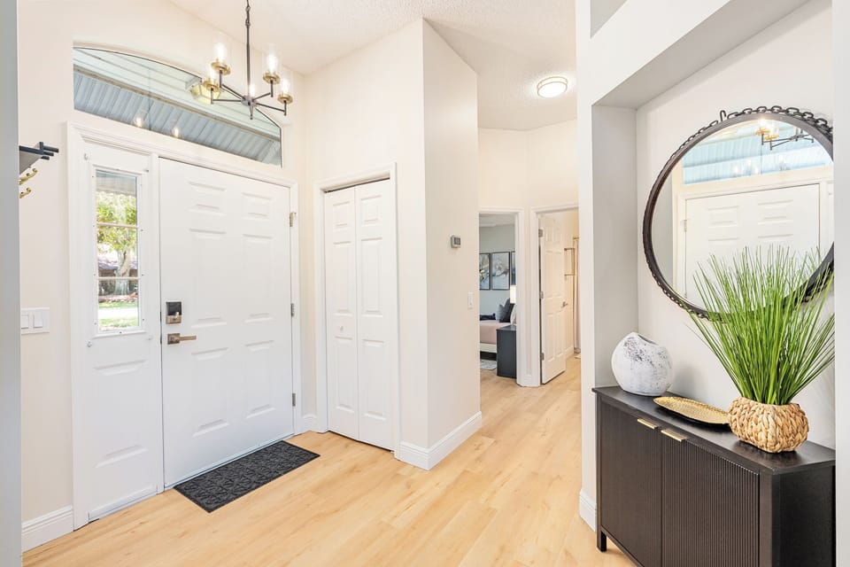 Hallway off of the Front Entrance to the Master Suite and 1 of 2 Guest Bedrooms