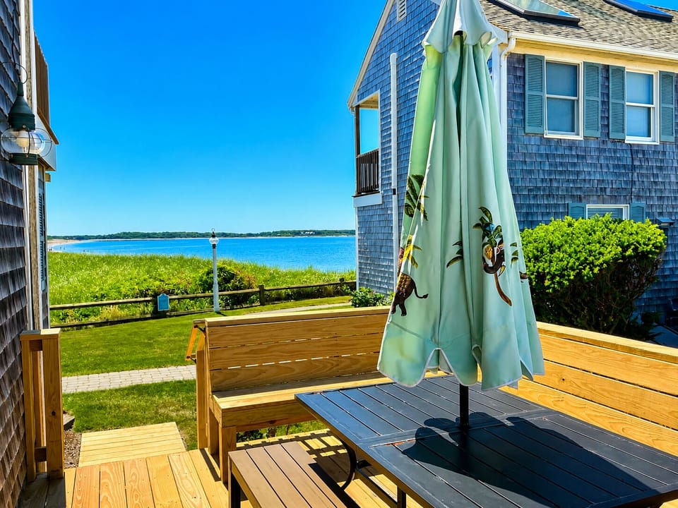 Brand new deck with amazing ocean views