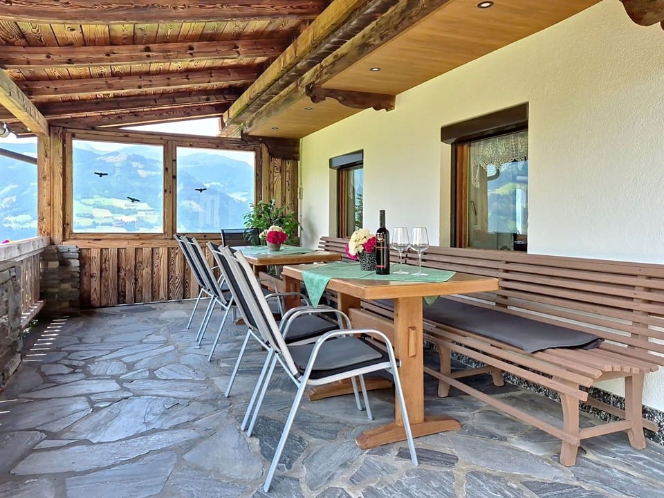 Furniture, Wood, Table, Porch, Chair, Hardwood, Wood Stain, Outdoor Furniture, Mountain Range, Plank