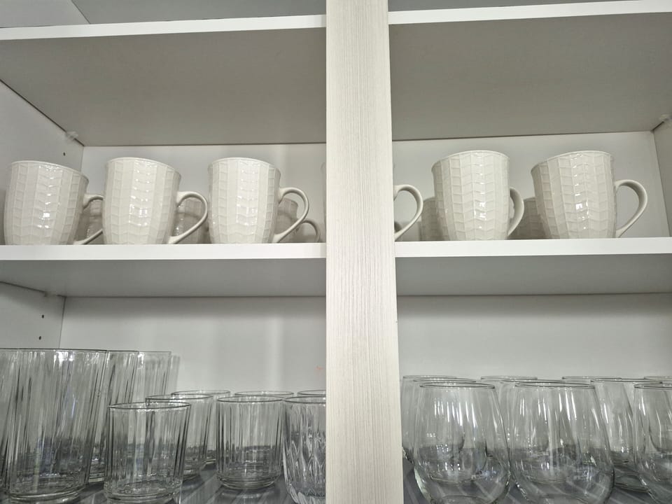 Glasses and cups