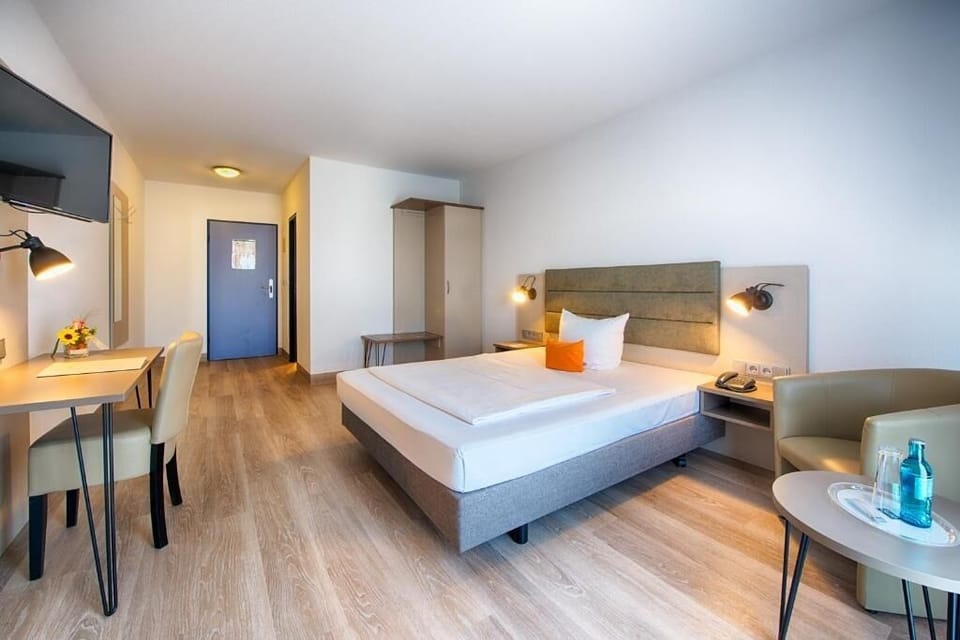 Bedroom. Interior and views may vary based on location and availability.