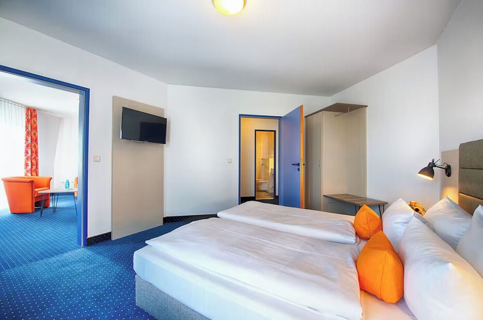 Bedroom. Interior and views may vary based on location and availability.