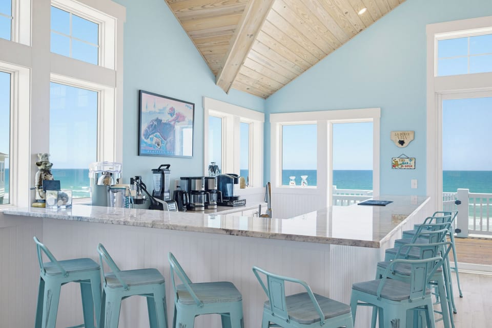 Bar with windows