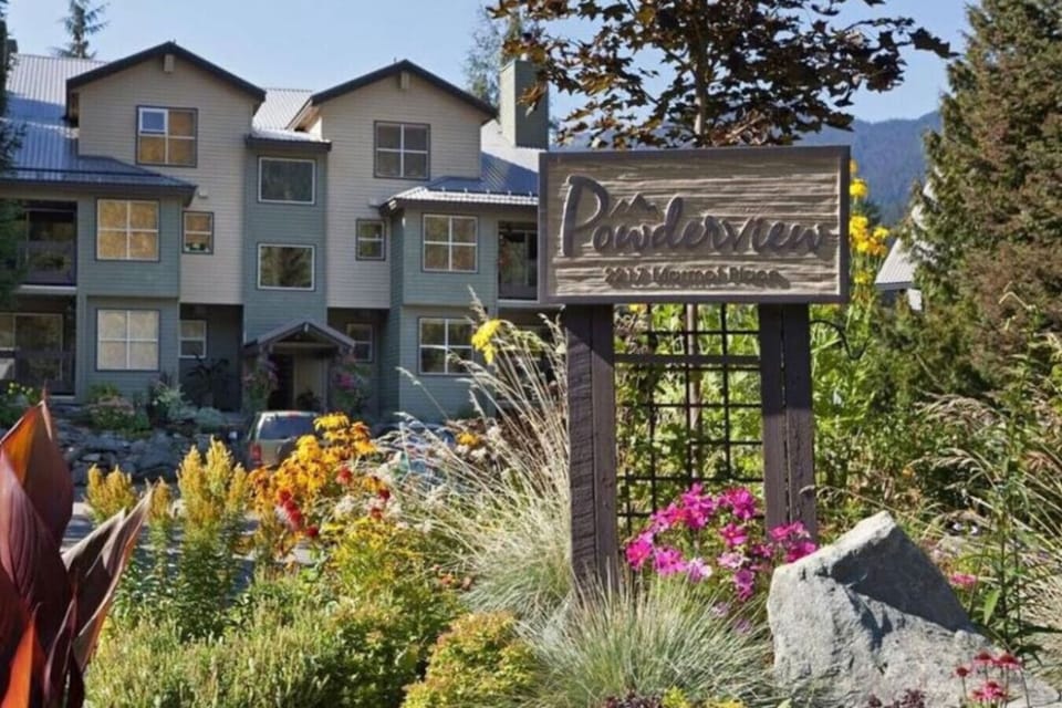 Powderview complex in the south area of Whistler, Creekside.