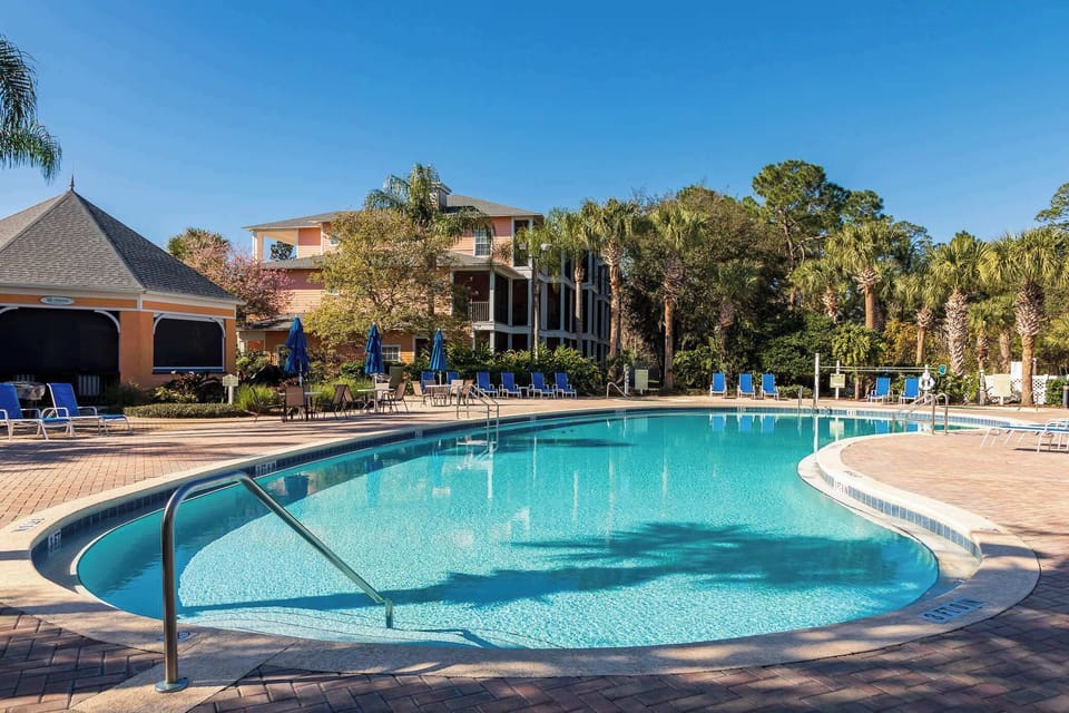 Shared resort pool for all guests to enjoy