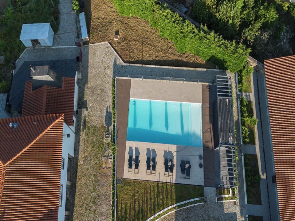 Aerial view of the Property