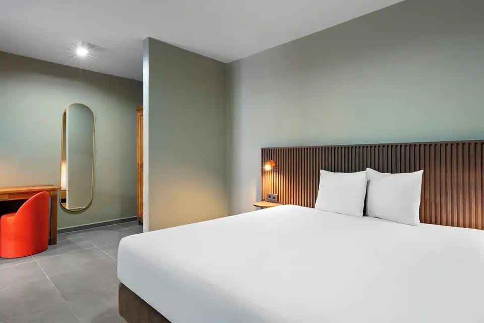 Bedroom. Interior and views may vary based on location and availability.