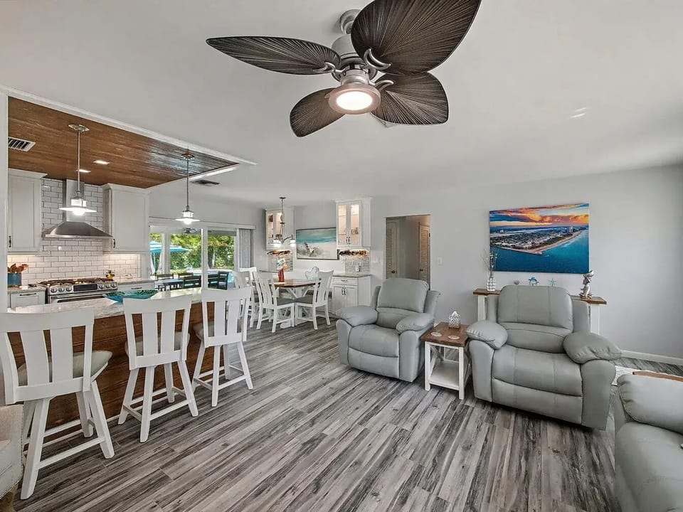 The ultimate gathering space, designed so everyone can stay connected whether cooking, dining, or relaxing.