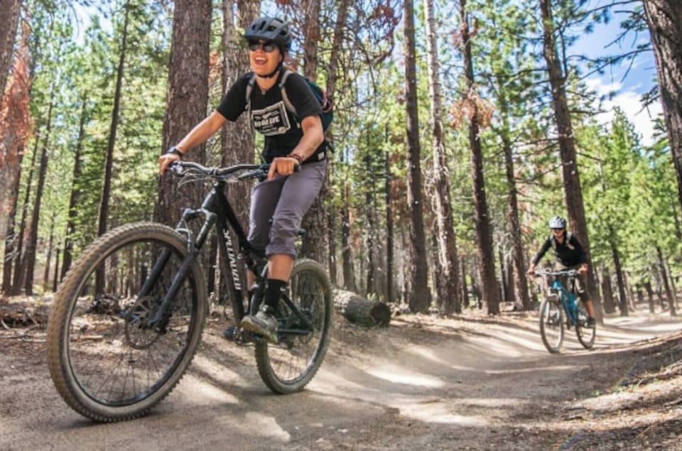 Summertime fun in the Mammoth Mountain Bike Park! 