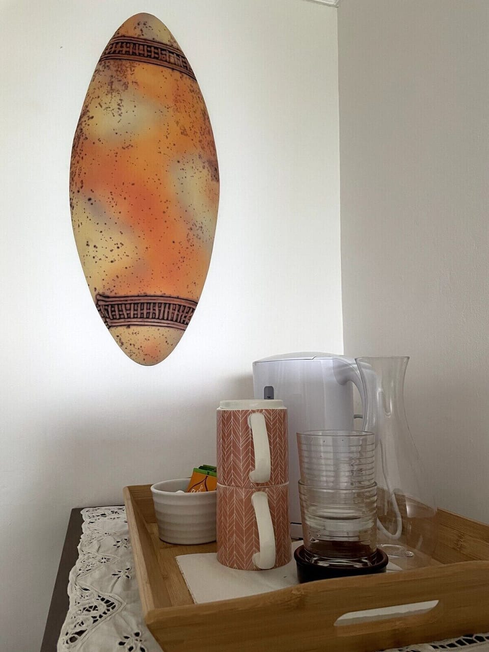 Hot drinks in your bedroom