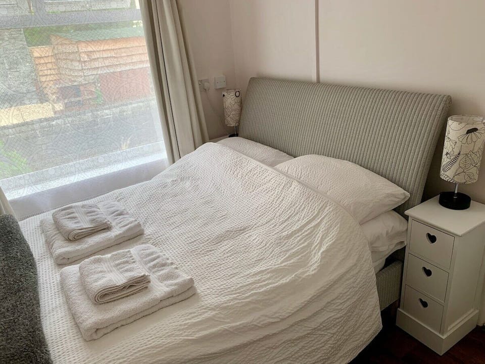 The small double room with Laura Ashley double bed
