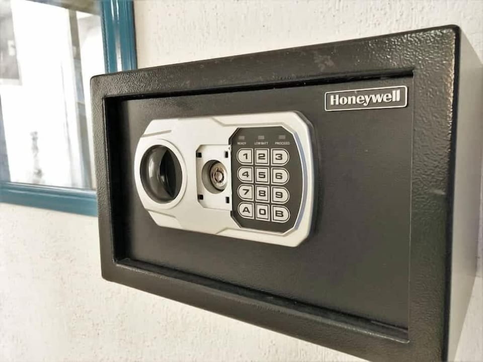 In-room safe for peace of mind while you explore downtown Cancun