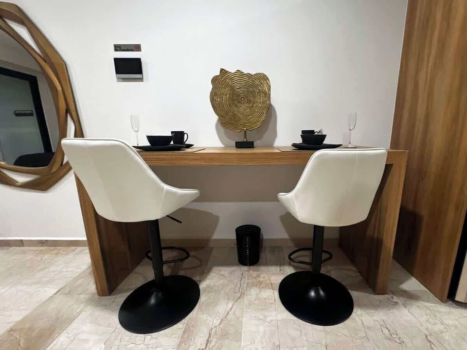 Dining table for guests (private studio)