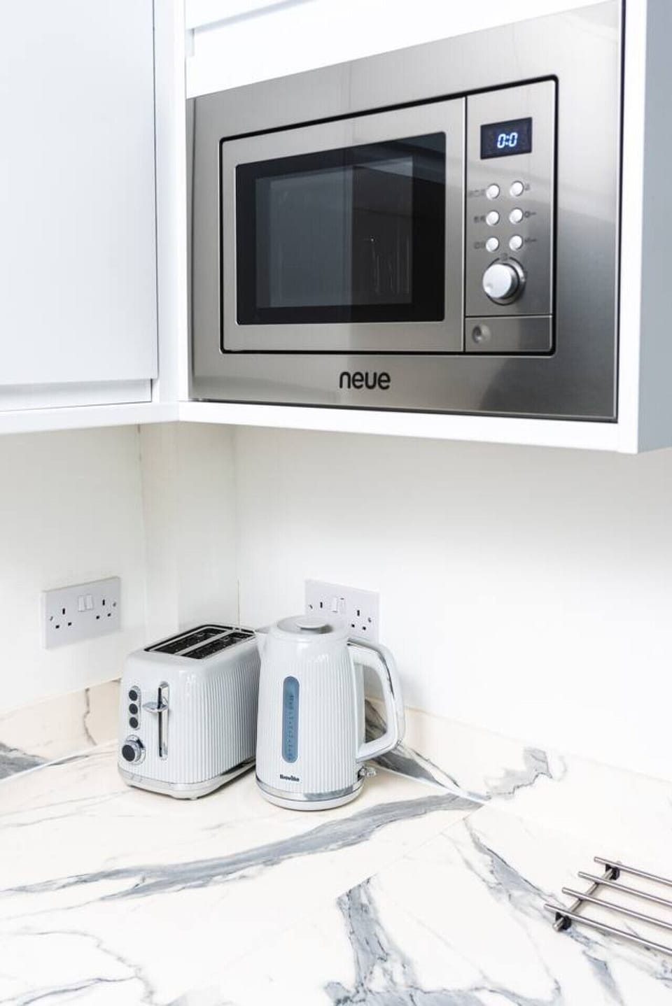 Enjoy the convenience of a kitchen designed for home-style cooking.