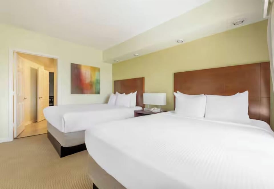 Settle in with two beds perfect for families and friends.