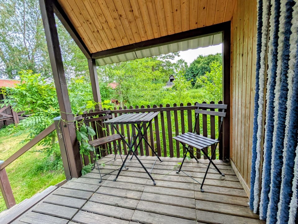 Seating option on the balcony Bienenkorb