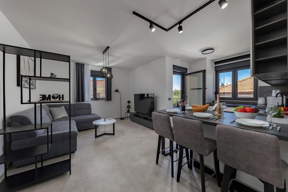 Living and dining room