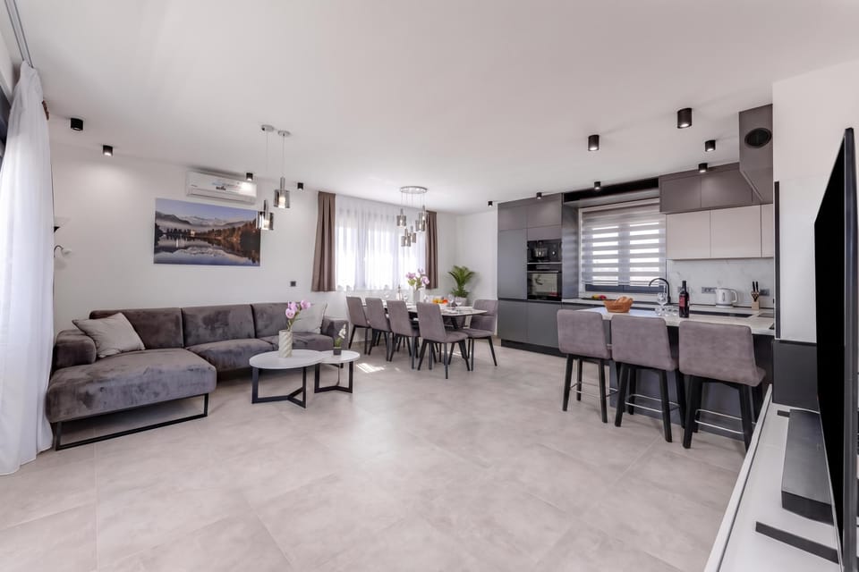 Living and dining room