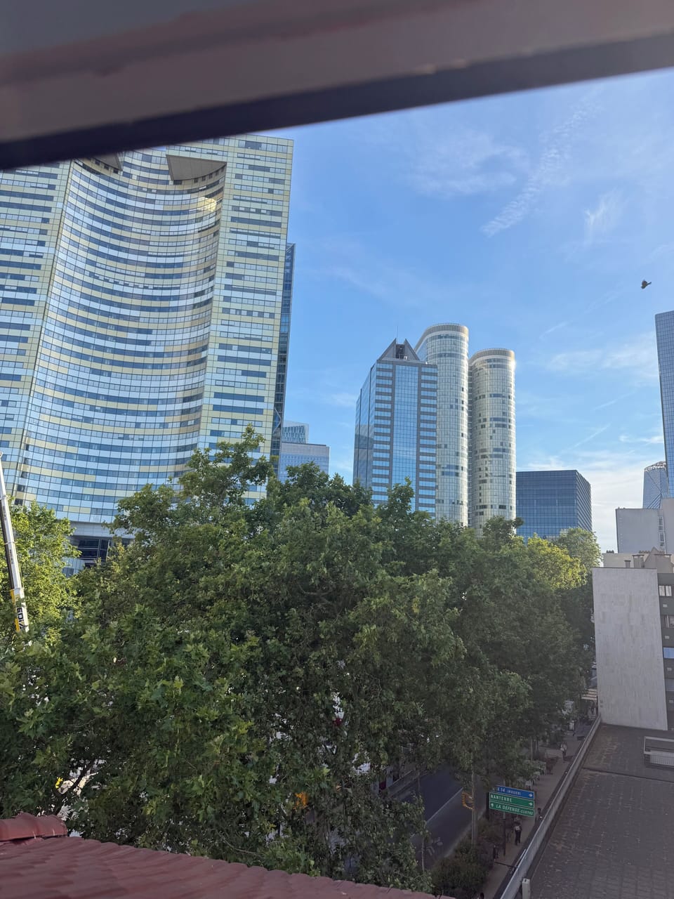 View from property