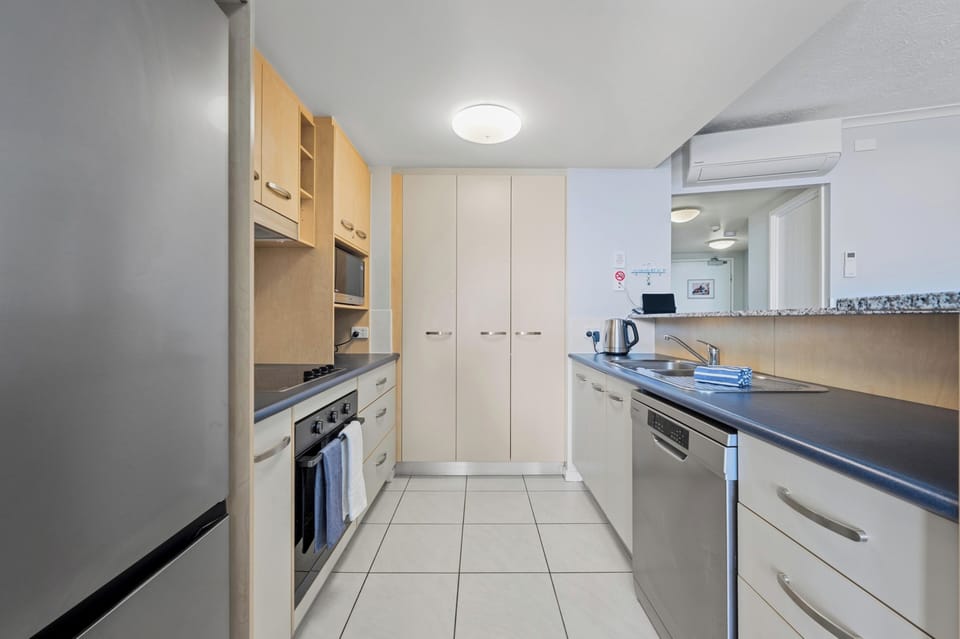Cook up memories in this sleek kitchen!