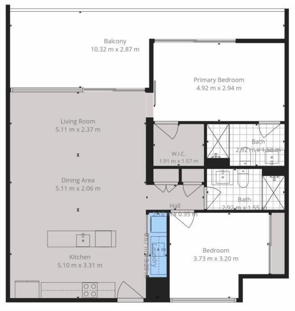 Floor plan apartment