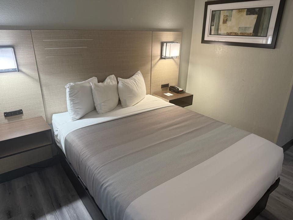 Bedroom. Interior and views may vary based on location and availability.
