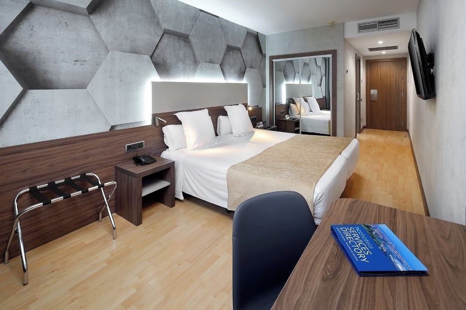 Bedroom. Interior and views may vary based on location and availability.