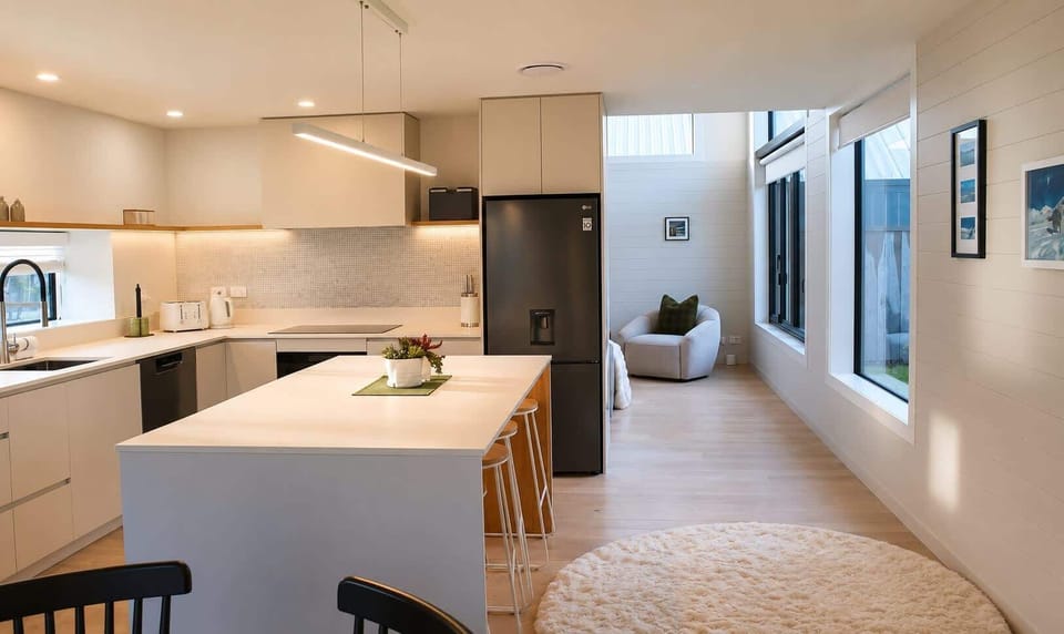 Kitchen with Remarkables Mountain Views 