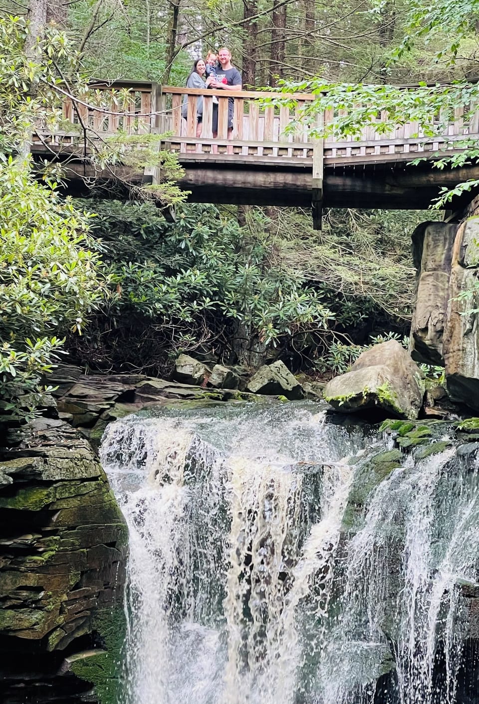 Waterfalls abound in Tucker County.