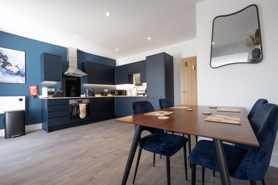 Dining Area + Kitchen 