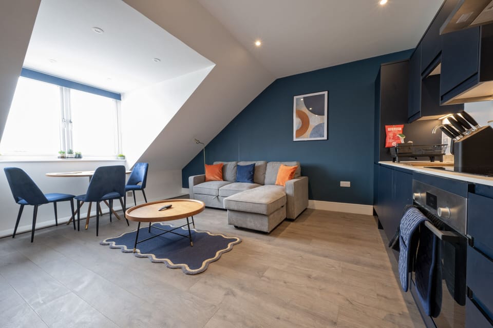 Living Area with Sofa Bed