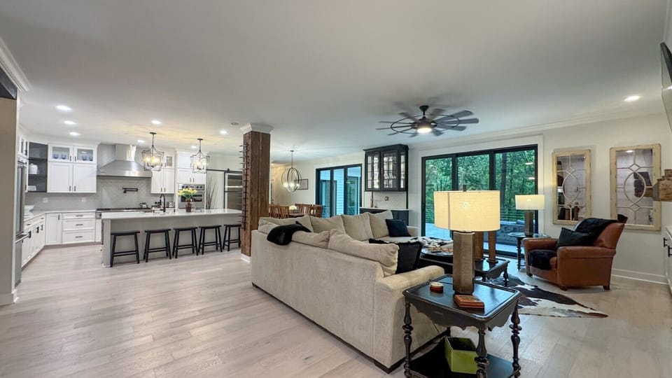 Living Room | Sectional Sofa | Patio Access