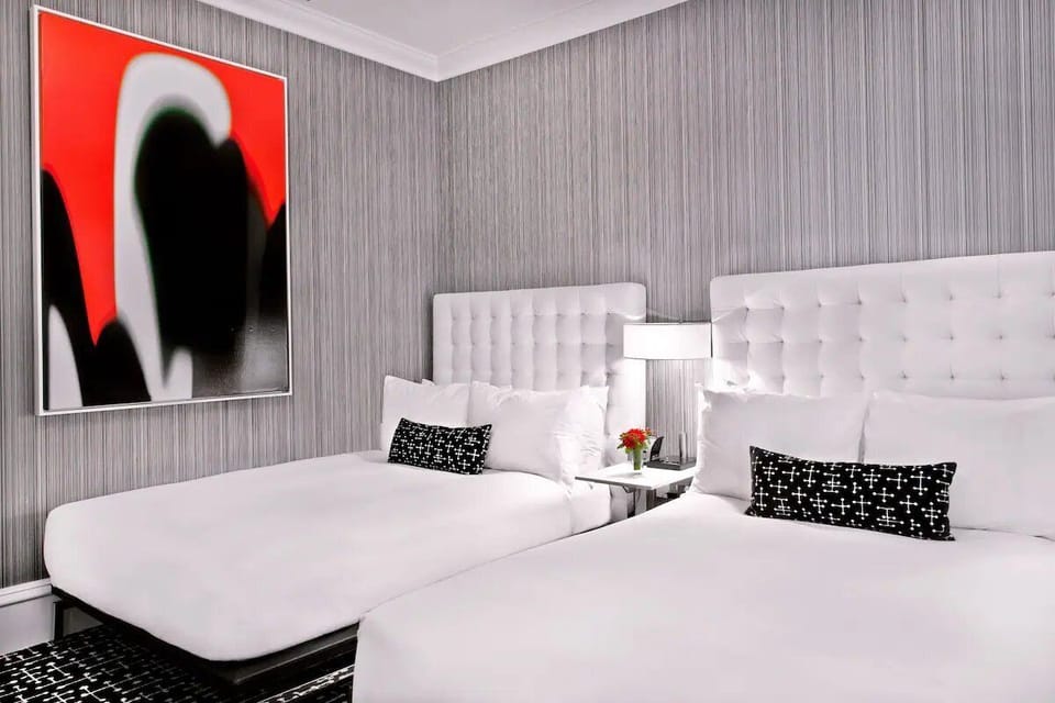 Bedroom. Interior and views may vary based on location and availability.