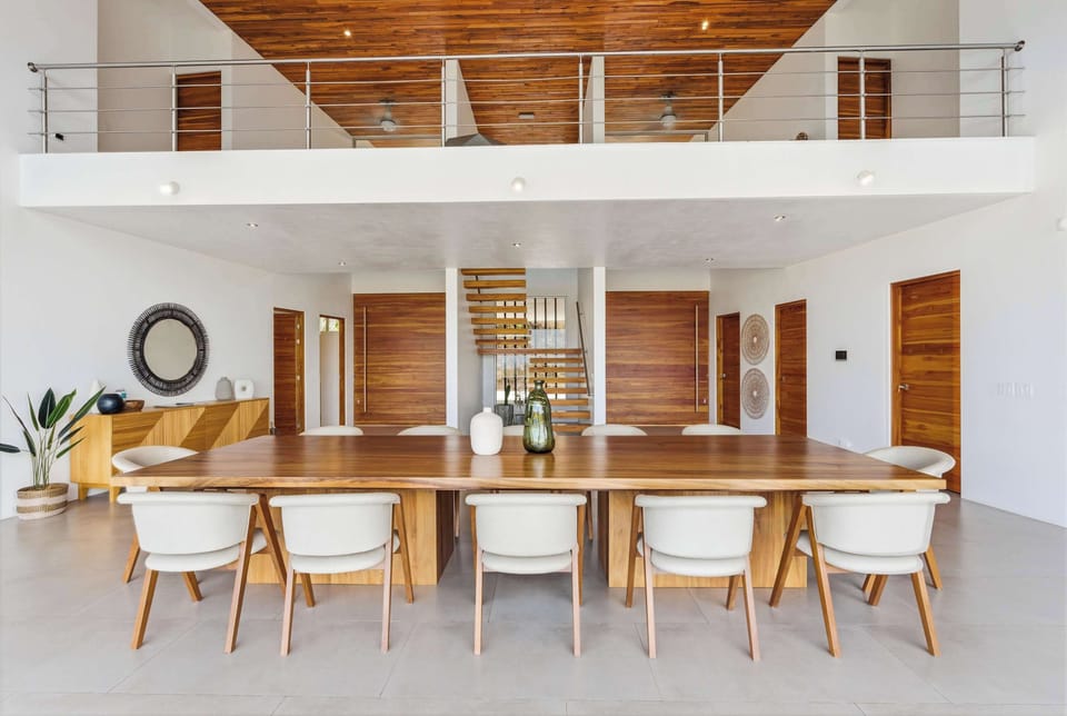 Gather under soaring ceilings for meals, stories, and plenty of laughter.