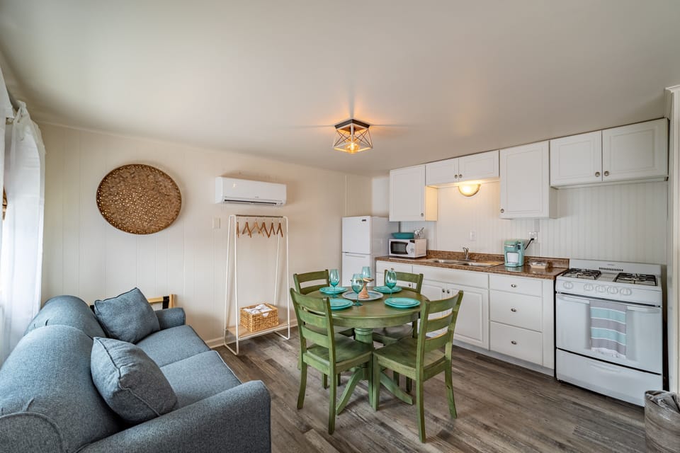 Living area + Kitchen