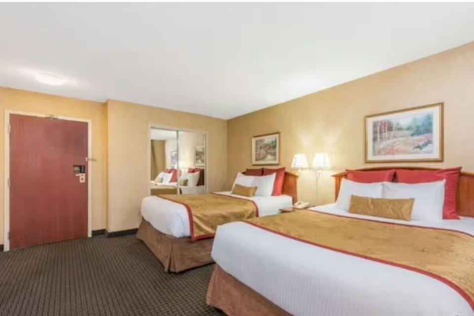 Bedroom. Interior and views may vary based on location and availability.