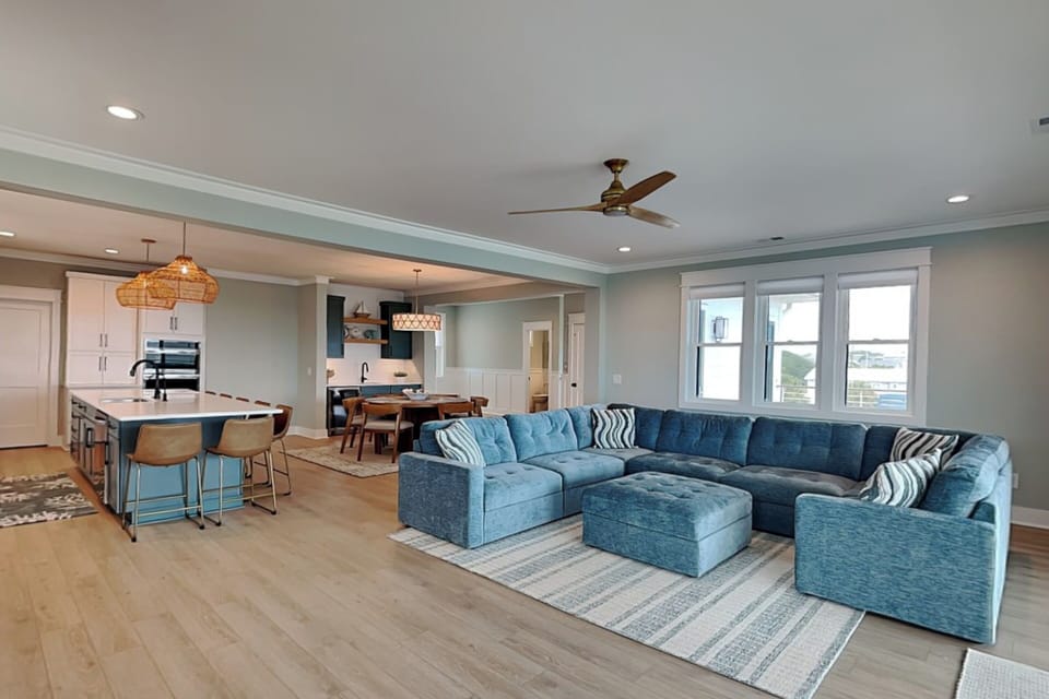 Open Living Room with Natural Light