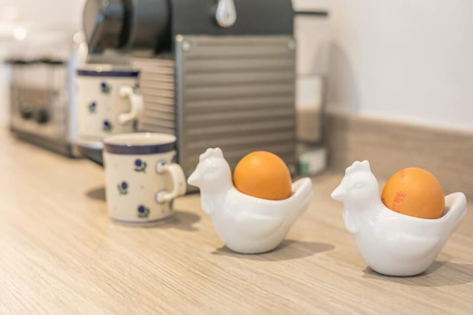 The fully equipped kitchen