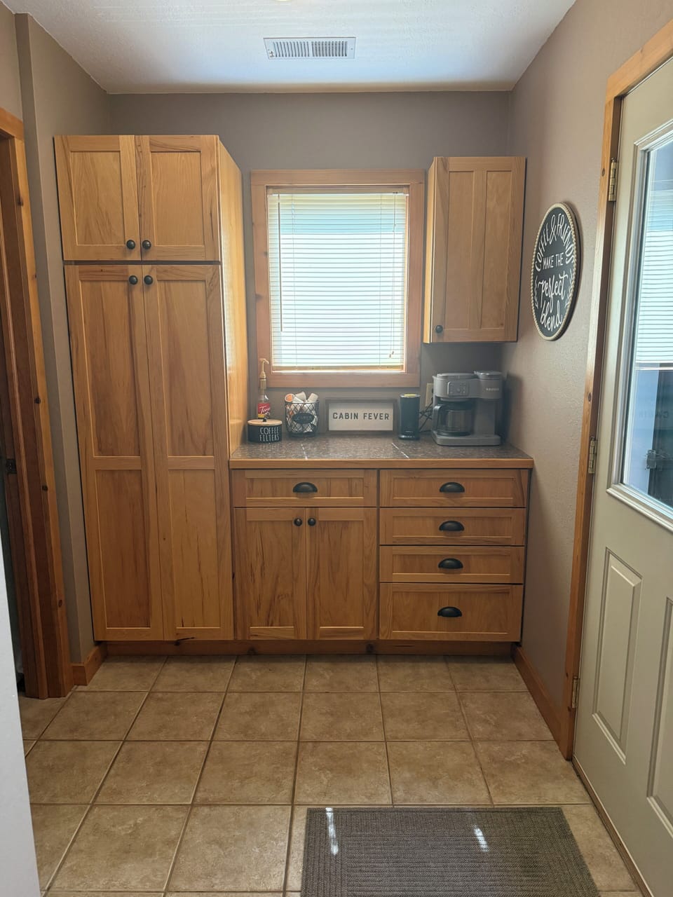 Main level coffee bar